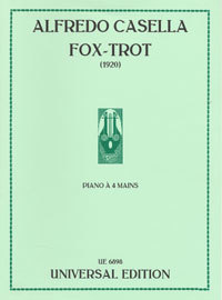 【輸入楽譜】カセッラ, Alfredo: フォックス・トロット