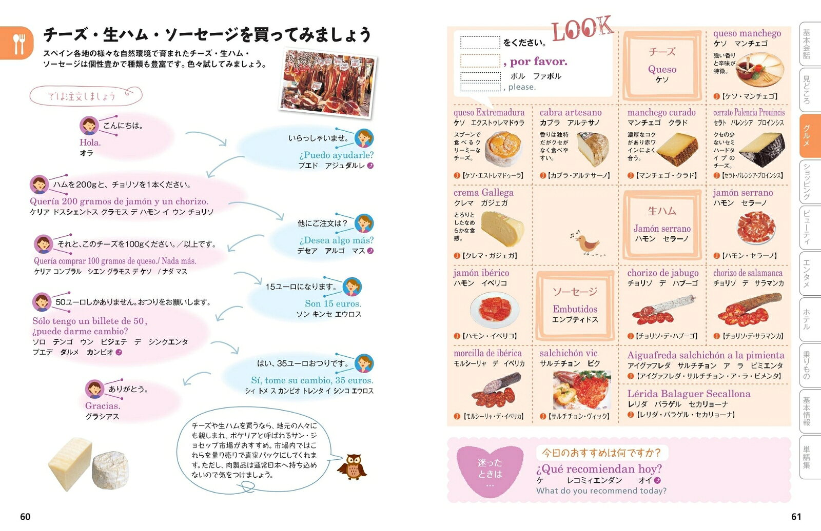 ことりっぷ会話帖 スペイン語 [ 昭文社 旅行ガイドブック 編集部 ] book-21168423 楽天ブックス サンプル画像3