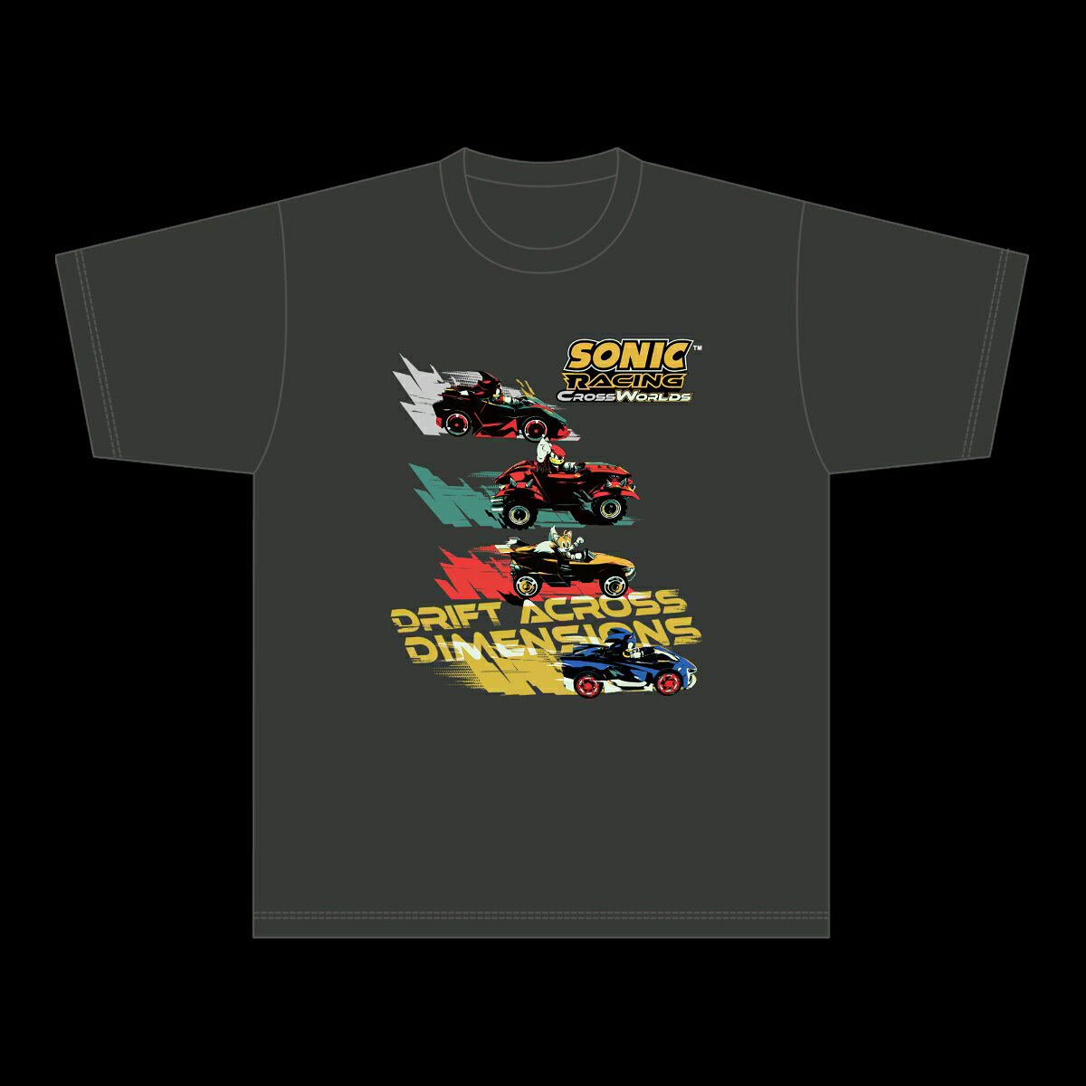 『ソニックレーシングクロスワールド』レースデザインTシャツ XLサイズ