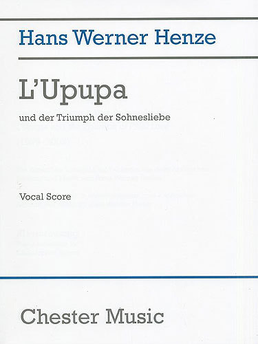 【輸入楽譜】ヘンツェ, Hans Werner: オペラ「ヤツガシラと息子の愛の勝利」(独語)