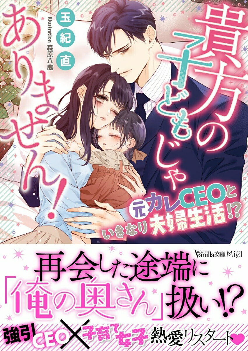 貴方の子どもじゃありません！～元カレCEOといきなり夫婦生活!?～ （ヴァニラ文庫　ヴァニラ文庫　VBL321） [ 玉紀　直 ]