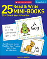 Children are assisted with building essential reading skills with this collection of mini-storybooks that give them practice at reading and writing words from 25 different word families. Each book uses simple rhyming words to tell a live and funny story. Illustrations.