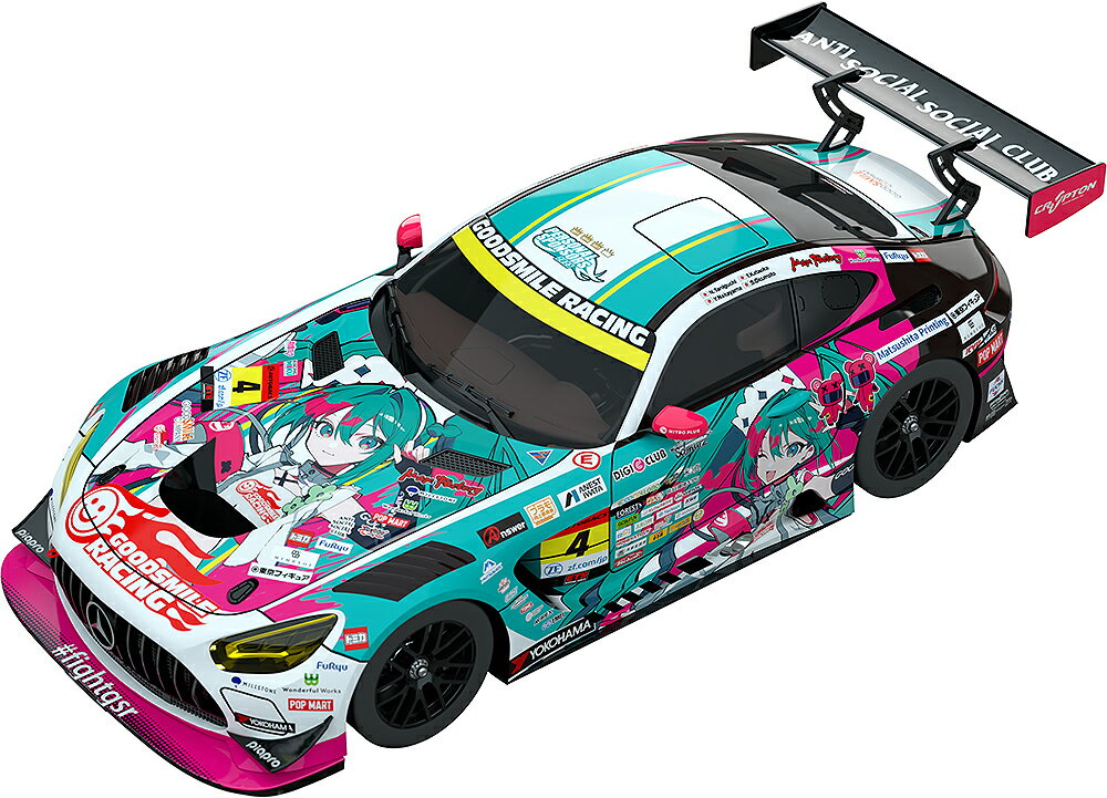 1/64 『初音ミク GTプロジェクト』 グッドスマイル 初音ミク AMG 2025 Presentation Ver.【再販】 (塗装済み完成品ミニカー)