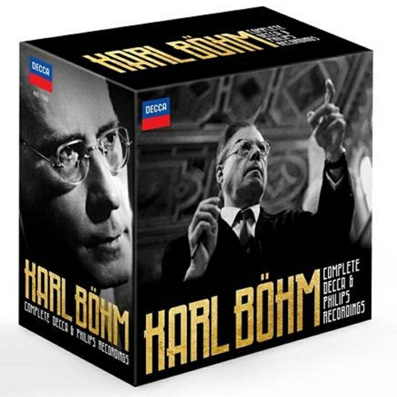 【輸入盤】カール・ベーム／デッカ＆フィリップス録音全集（38CD＋ブルーレイ・オーディオ） [ Box Set Classical ]のサムネイル