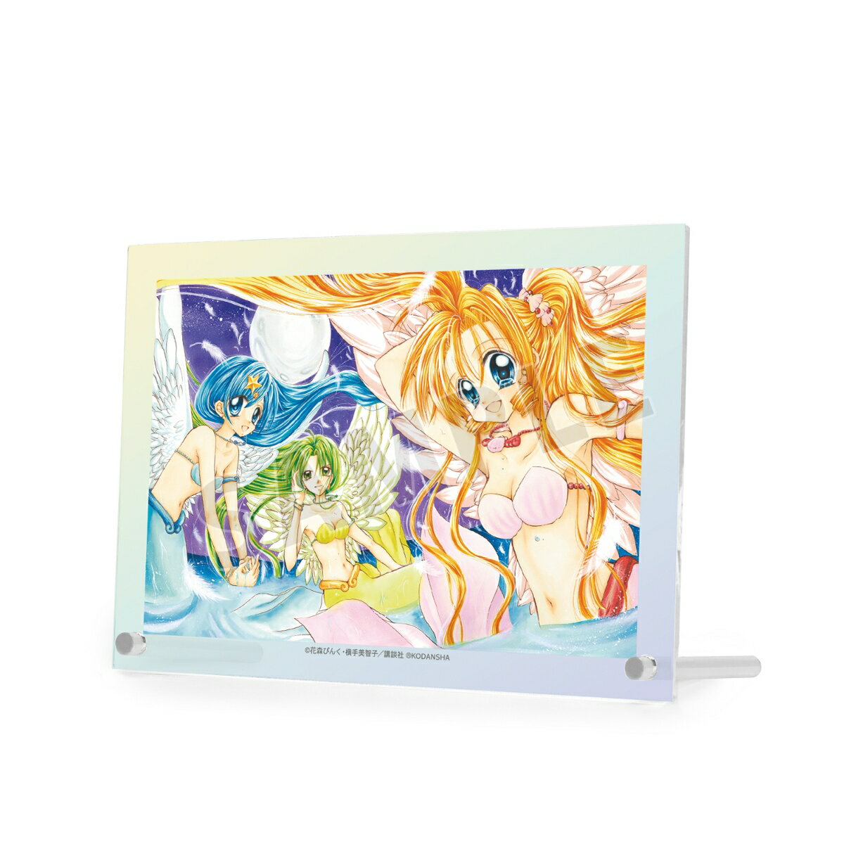 ぴちぴちピッチ七海 るちあ＆宝生 波音＆洞院 リナ A5アクリルパネル ver.B