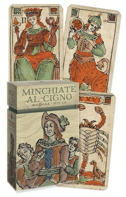 Minchiate Al Cigno: Bologna 1775 Ca.: Anima Antiqua FLSH CARD-MINCHIATE AL CIGNO B （Lo Scarabeo Anima Antiqua） 