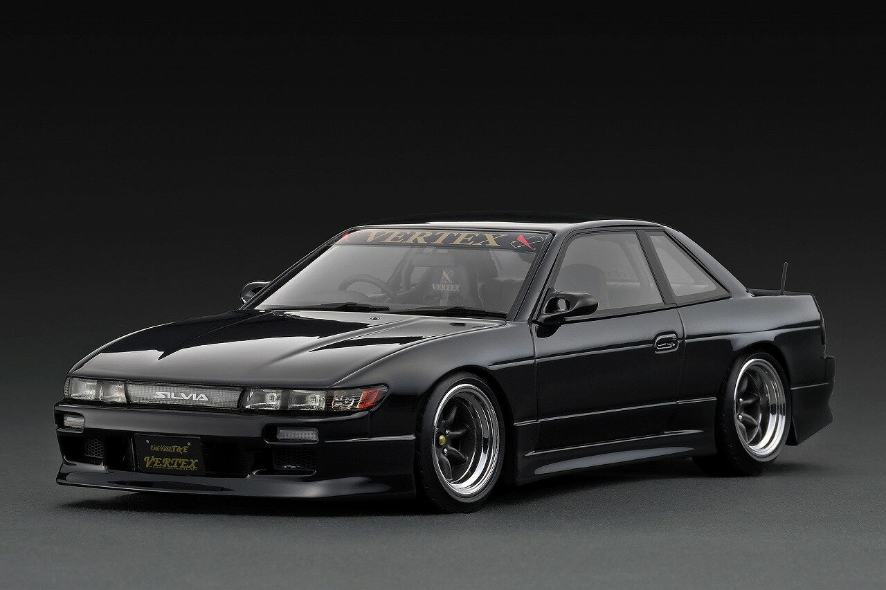 ignition model VERTEX S13 Silvia Black (1/18 Scale) 【IG3588】 (ミニカー)