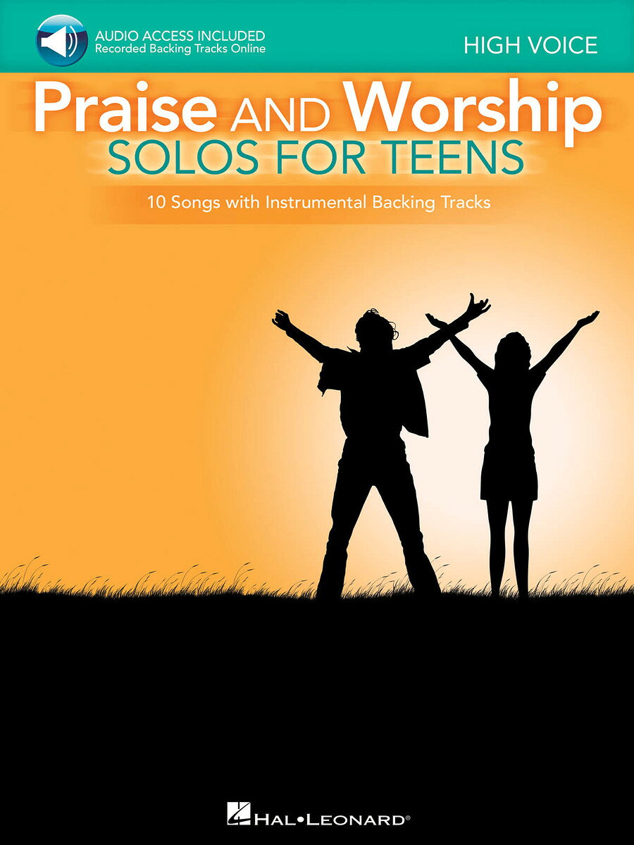 【輸入楽譜】Praise and Worship Solos for Teens(高声用): オンライン・オーディオ・アクセスコード付/ムーア編曲 & 編