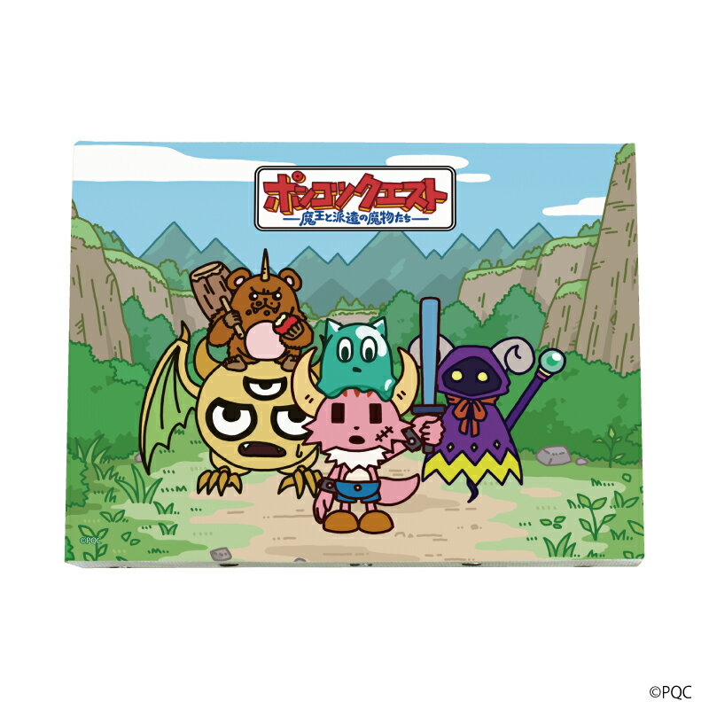 キャンバスアート「ポンコツクエスト」01/全員集合1(公式イラスト)【グッズ】