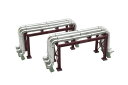 情景小物077-3 コンビナートF3〜パイプセット×2〜 (鉄道模型 Nゲージ)