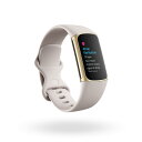 Fitbit Charge 5 Soft Gold/Lunar White FRCJK 健康管理トラッカー【Suica対応】