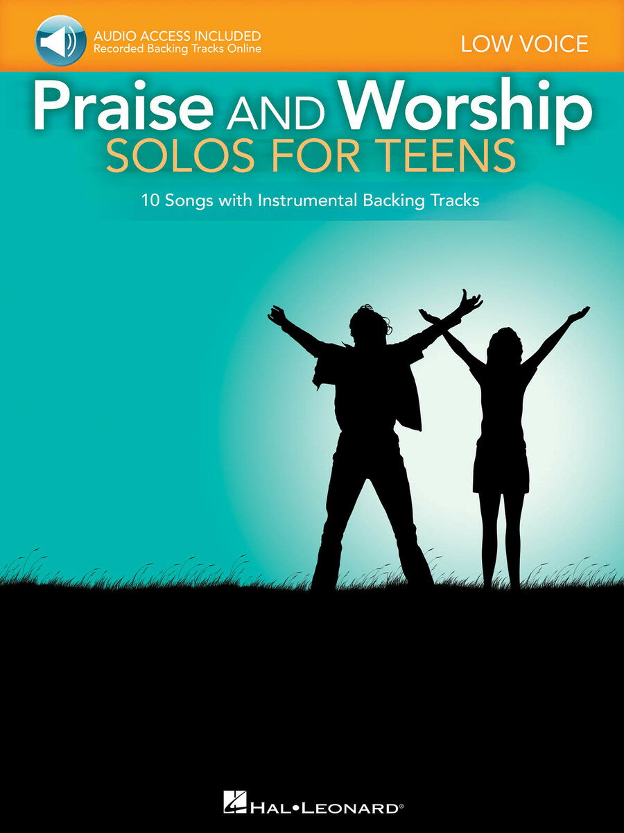 【輸入楽譜】Praise and Worship Solos for Teens(低声用): オンライン・オーディオ・アクセスコード付/ムーア編曲 & 編