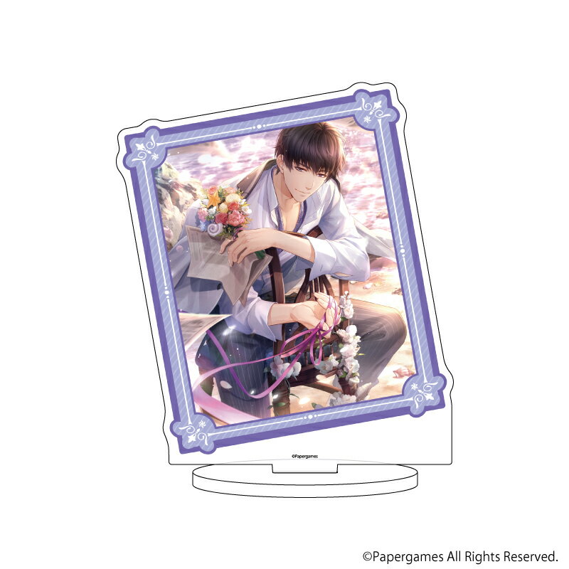 キャラアクリルフィギュア「恋とプロデューサー〜EVOL×LOVE〜」09/シモン・相思相愛(公式イラスト)【グッズ】