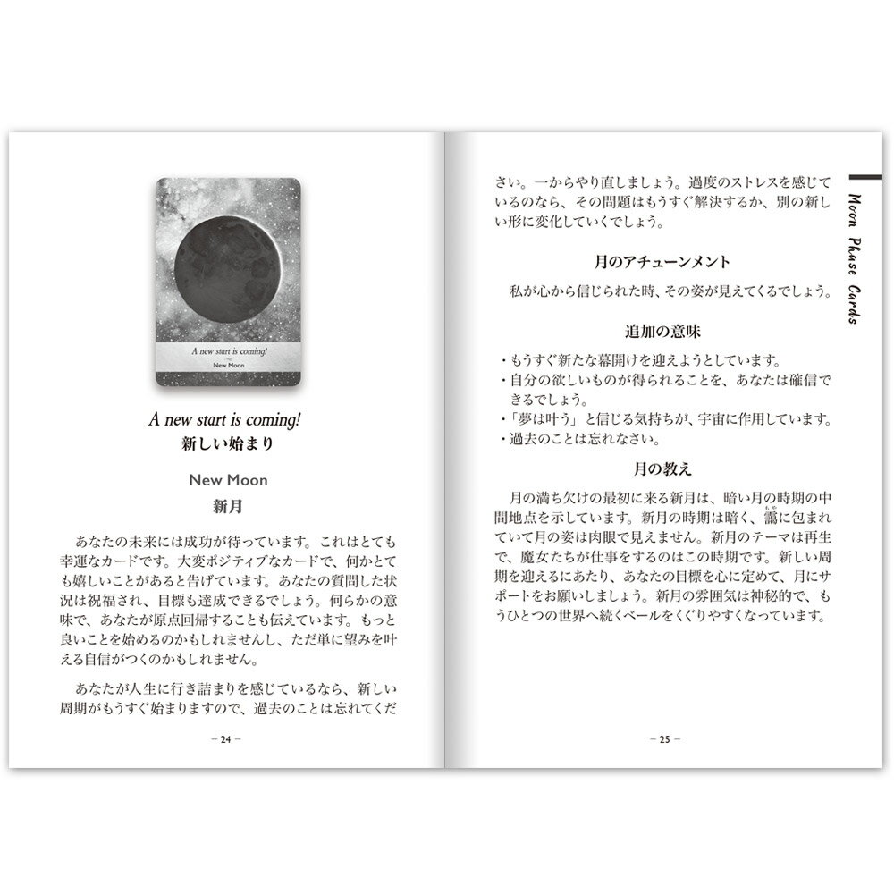 ムーンオロジーオラクルカード [ ヤスミン・ボ...の紹介画像3