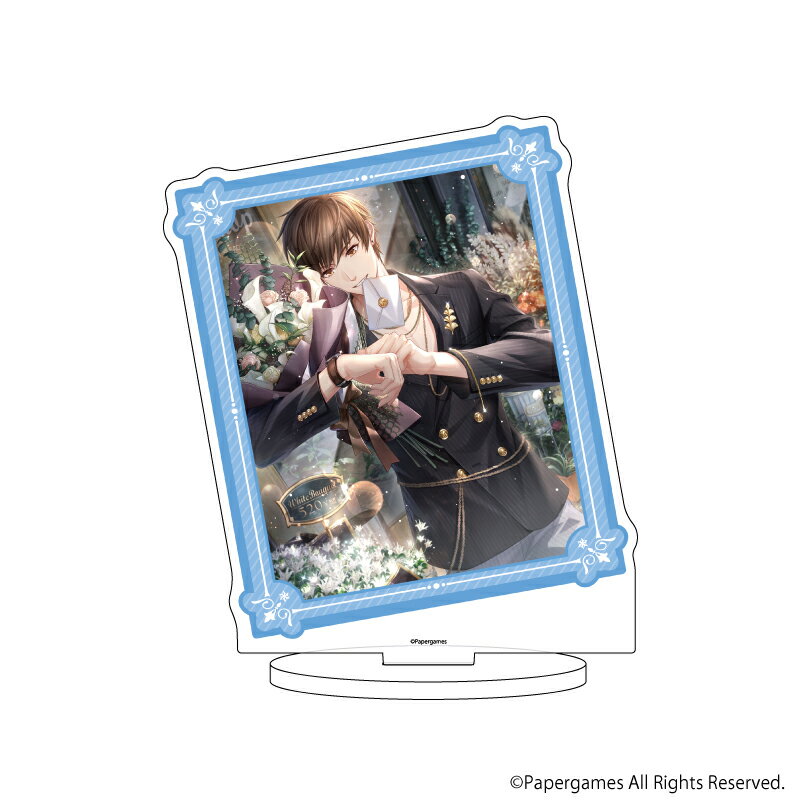 キャラアクリルフィギュア「恋とプロデューサー〜EVOL×LOVE〜」10/ハク・奪い去る(公式イラスト)【グッズ】