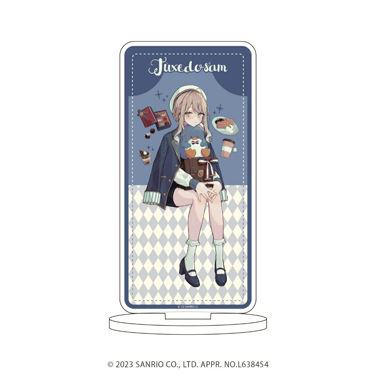 キャラアクリルフィギュア「赤倉×はぴだんぶい」06/タキシードサム(描き下ろしイラスト)【グッズ】