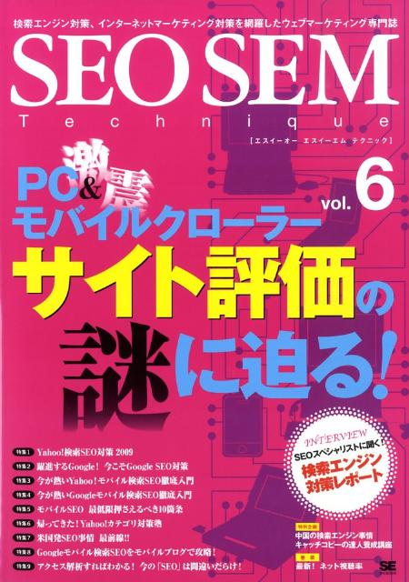 SEO SEM technique（vol．6）
