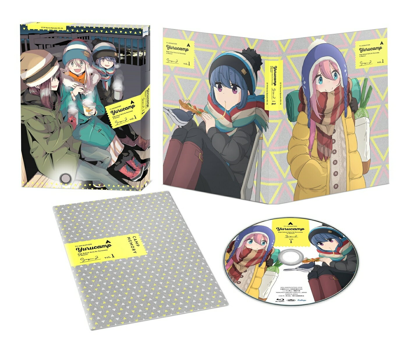 ゆるキャン△SEASON2　第1巻【Blu-ray】