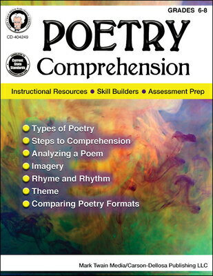 Poetry Comprehension, Grades 6 - 8 POETRY COMPREHENSION GRADES 6 Cameron