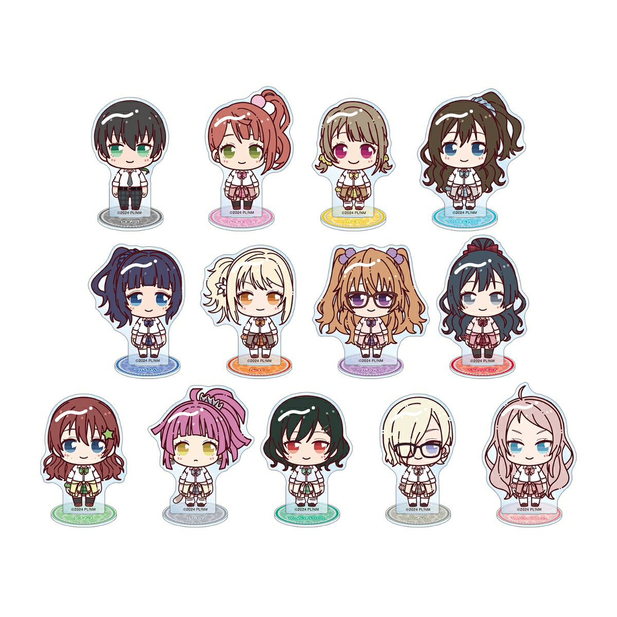 ラブライブ！虹ヶ咲学園スクールアイドル同好会トレーディング ちょこんと！ ギャル制服ver. アクリルスタンド(BOX＝13入)