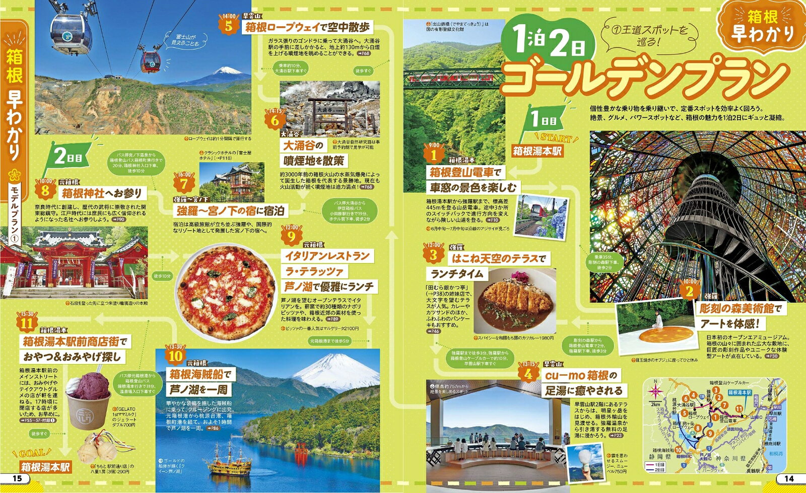 るるぶ箱根'26 （るるぶ情報版） [ JTBパブリッシング 旅行ガイドブック 編集部 ] book-21582604 楽天ブックス サンプル画像3