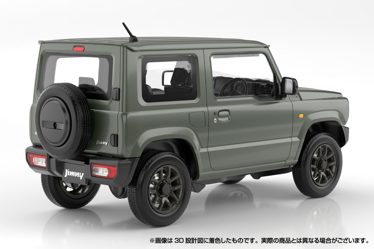 楽プラ スナップカー 1/24 JB64 ジムニー 2018 ジャングルグリーン 【03-JG】 (プラモデル) 2