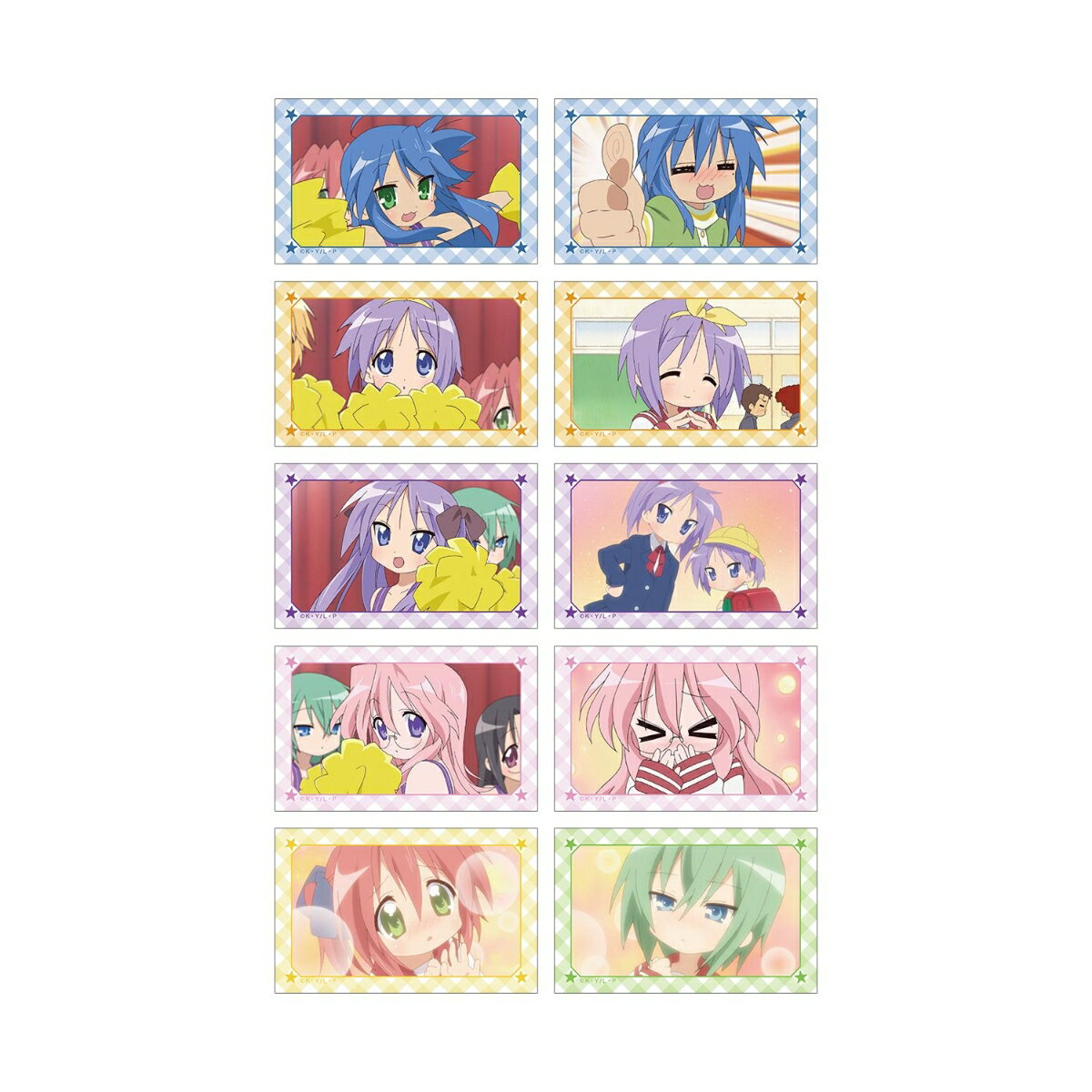 TVアニメ『らき☆すた』トレーディング場面写イラストカード(BOX＝10個)