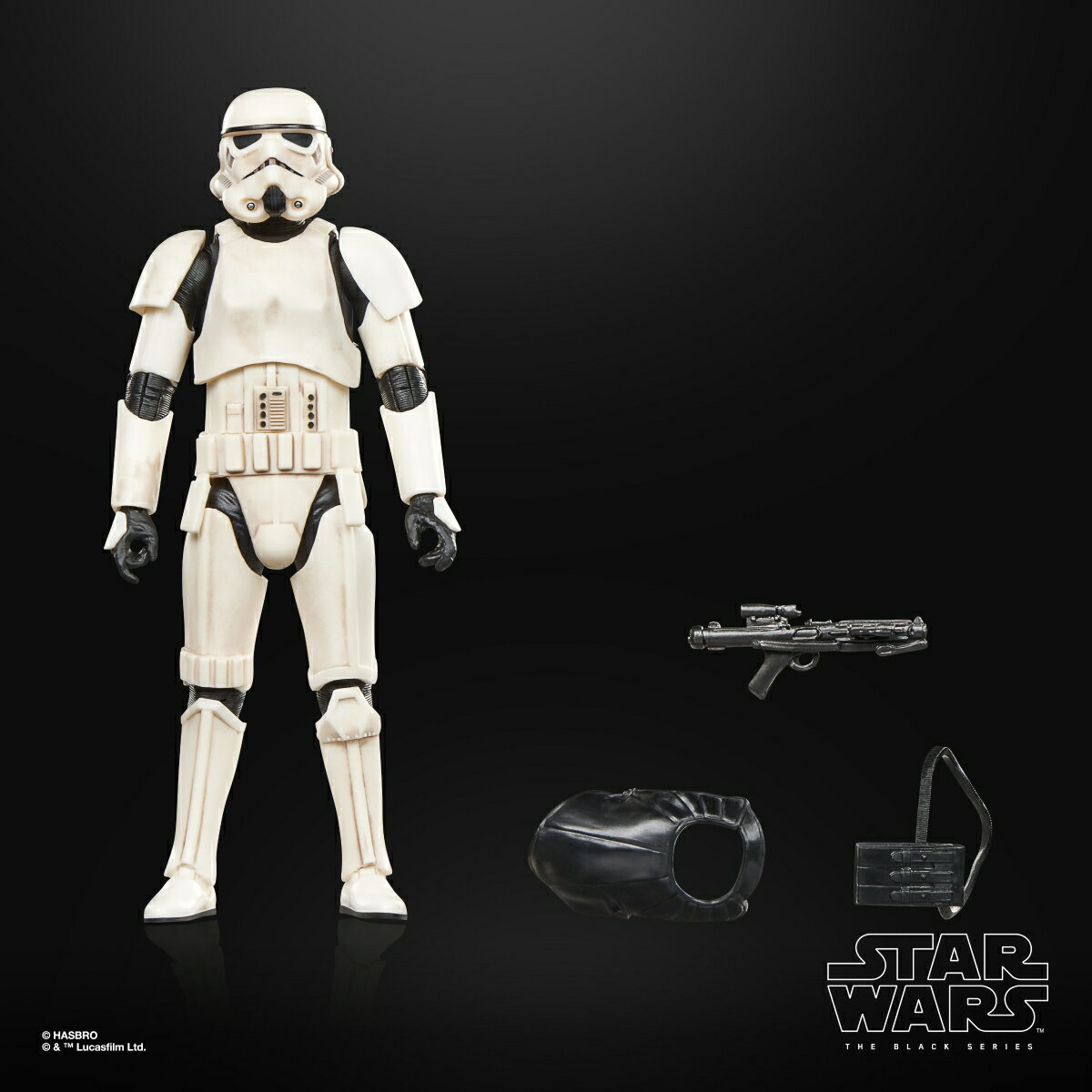 ハズブロ（Hasbro）STAR WARS スター・ウォーズ ブラックシリーズ インペリアル・レムナント・ストームトルーパー、スター・ウォーズ：マンダロリアン・アンド・グローグー プレミアム コレクション用 15 cm アクションフィギュア G2573 正規品