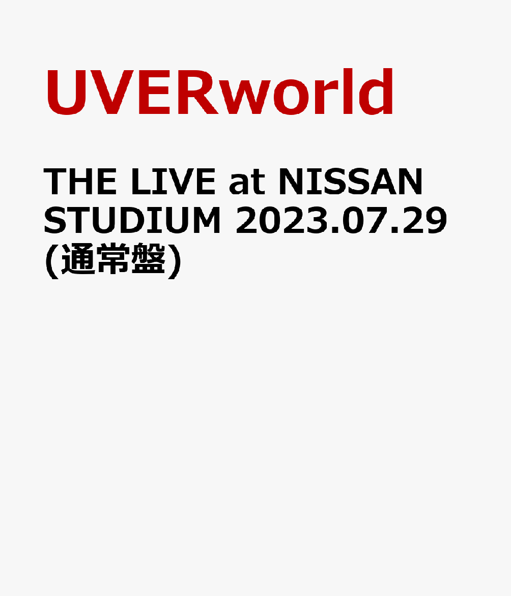 THE LIVE at NISSAN STUDIUM 2023.07.29(通常盤)