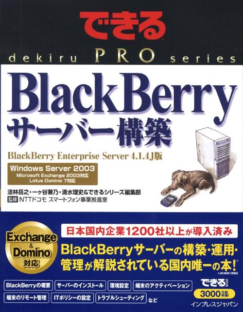 BlackBerryサーバー構築