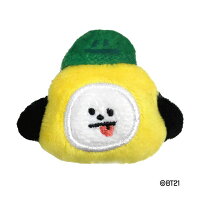 BT21 ふわふわバッジ CHIMMYの画像