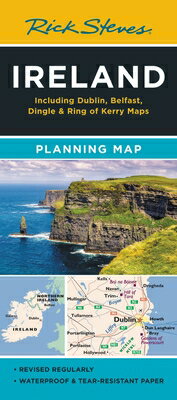 Rick Steves Ireland Planning Map: Including Dublin, Belfast, Dingle & Ring of Kerry Maps MAP-RICK STEVES IRELAND PLANNI （Rick Steves） [ Rick Steves ]