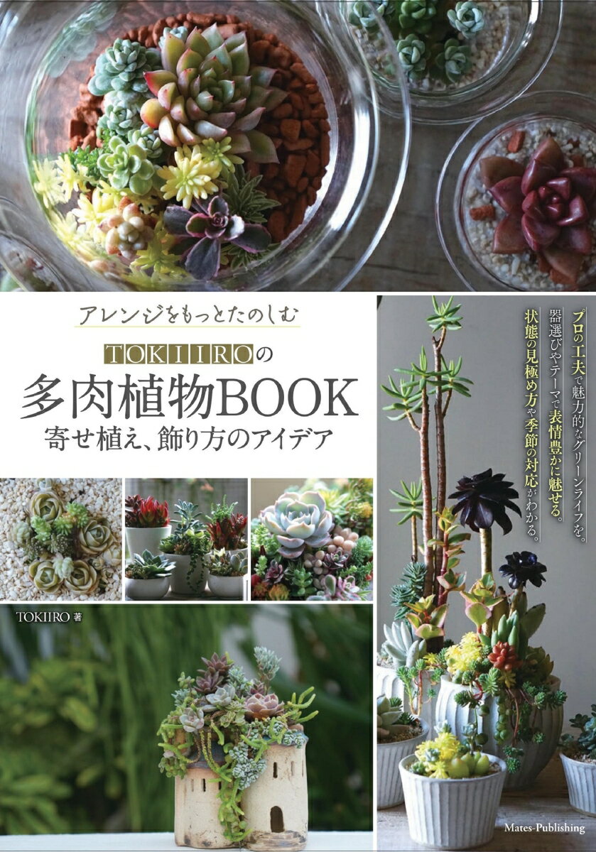 アレンジをもっとたのしむ TOKIIROの多肉植物BOOK 寄せ植え、飾り方のアイデア [ TOKIIRO ]