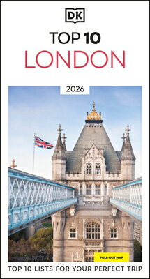 DK Top 10 London: Top 10 Lists for Your Perfect Trip, Plus an All-Weather Folded Map DK TOP 10 LONDON （Pocket Travel Guide） [ Dk Travel ]