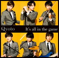 It's all in the game (初回限定盤 CD＋DVD)