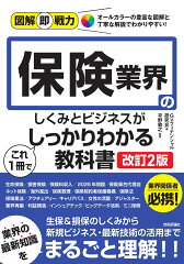 保険業界がわかる本 おすすめ4選 仕組みや動向などの表紙画像