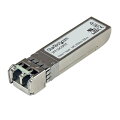 FET-10G-STは、Cisco製FET-10G互換のSFP+トランシーバモジュールです。Ciscoブランドのスイッチ／ルーターでの使用を想定した設計・プログラミング・テストが行われています。光ファイバケーブルで、10GBase-USR準拠10GbEネットワークの安定した接続機能を提供します。最大で100mの距離に対応します。技術仕様：波長：850nm最大データ転送レート：10Gbpsタイプ：マルチモード接続タイプ：LCコネクタ最大転送距離：100mMTBF：498,745,585時間消費電力：低消費電力デジタル診断モニタリング（DDM）：対応このSFP+モジュールはホットスワップに対応しています。ネットワークの中断を最小限に留めながらシームレスなアップグレードと交換が可能です。StarTech.comがお届けするSFP製品StarTech.com製SFPおよびSFP+トランシーバモジュールには、すべてライフタイム保証と無期限無料技術サポート（多言語に対応）がついています。StarTech.comでは、安定したネットワーク性能の実現に必要な信頼性と利便性を備えたSFPモジュールとSFPダイレクトアタッチケーブル各種を幅広く提供しています。