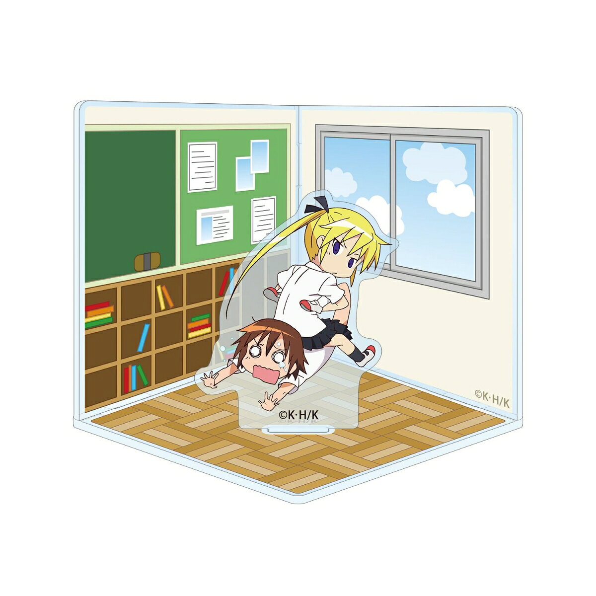 キルミーベイベーキューブ型ジオラマ風アクリルスタンド ver.C