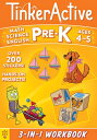 Tinkeractive Pre-K 3-In-1 Workbook: Math, Science, English Language Arts TINKERACTIVE PRE-K 3-IN-1 WORK （Tinkeractive Workbooks） Nathalie Le Du