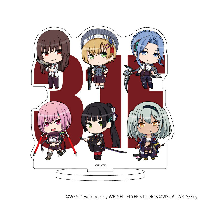 キャラアクリルフィギュア「ヘブンバーンズレッド」07/第31F部隊(ミニキャライラスト)【グッズ】