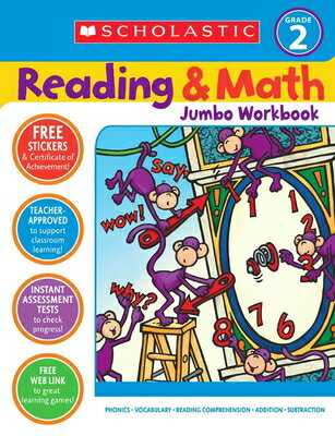 Scholastic Success with Reading and Math Jumbo Workbook SCHOLASTIC SUCCESS W/READING & 