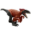 マテル ジュラシックワールド(JURASSIC WORLD) ダメージ！ひかる ピロラプトル【恐竜 おもちゃ】【全長:約18.5cm】 【4才~】 HTP67