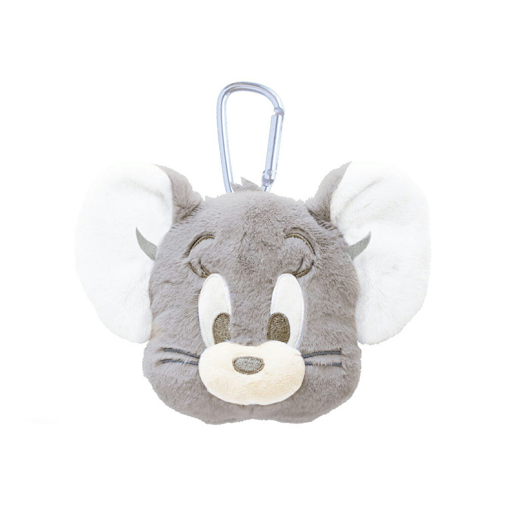 トムジェリカラビナ付きぬいぐるみファスナーMC　ダスティTF