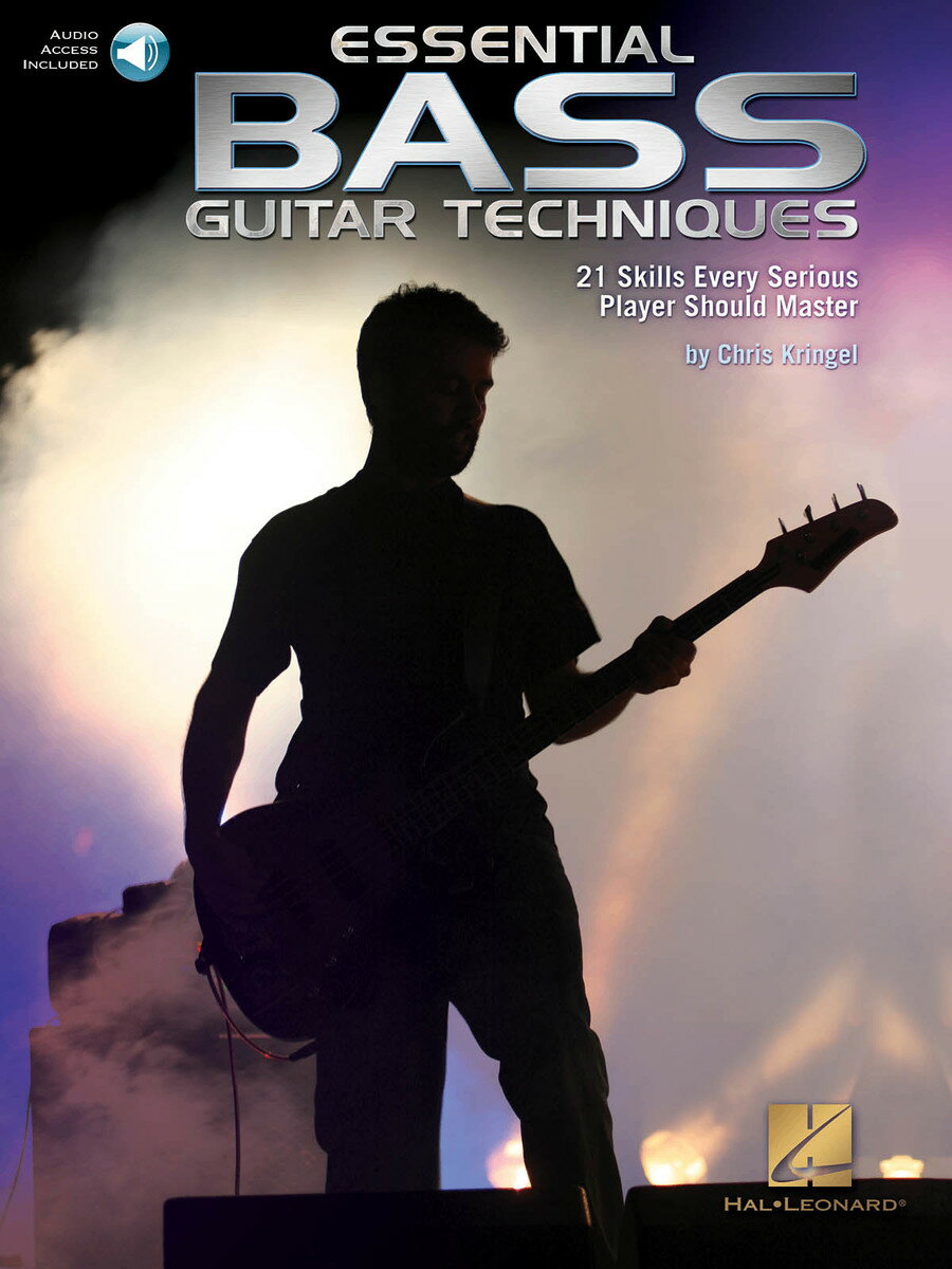 【輸入楽譜】クリンゲル, Chris: エッセンシャル・ベース・ギター・テクニックス: 21 Skills Every Serious Player Should Master/TAB譜(オーディオ・オンライン)