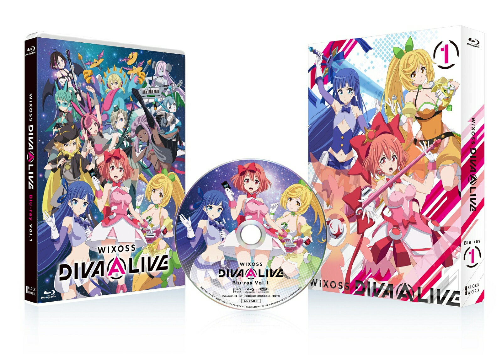 WIXOSS DIVA(A)LIVE Vol.1(初回生産限定盤)【Blu-ray】