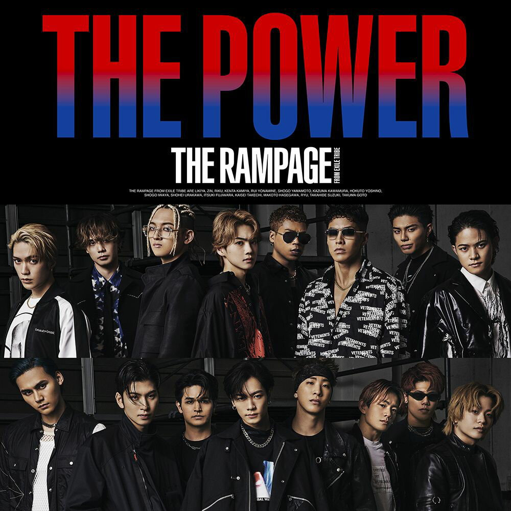 THE POWER (LIVE盤 CD＋DVD) THE RAMPAGE from EXILE TRIBE