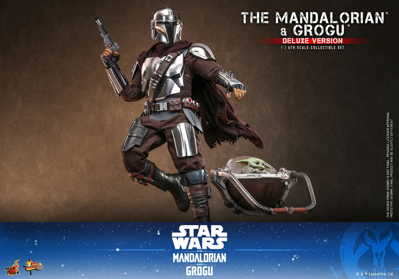 【ムービー・マスターピース】 『スター・ウォーズ／マンダロリアン・アンド・グローグー』 1/6スケールフィギュア マンダロリアン＆グローグー（デラックス版）