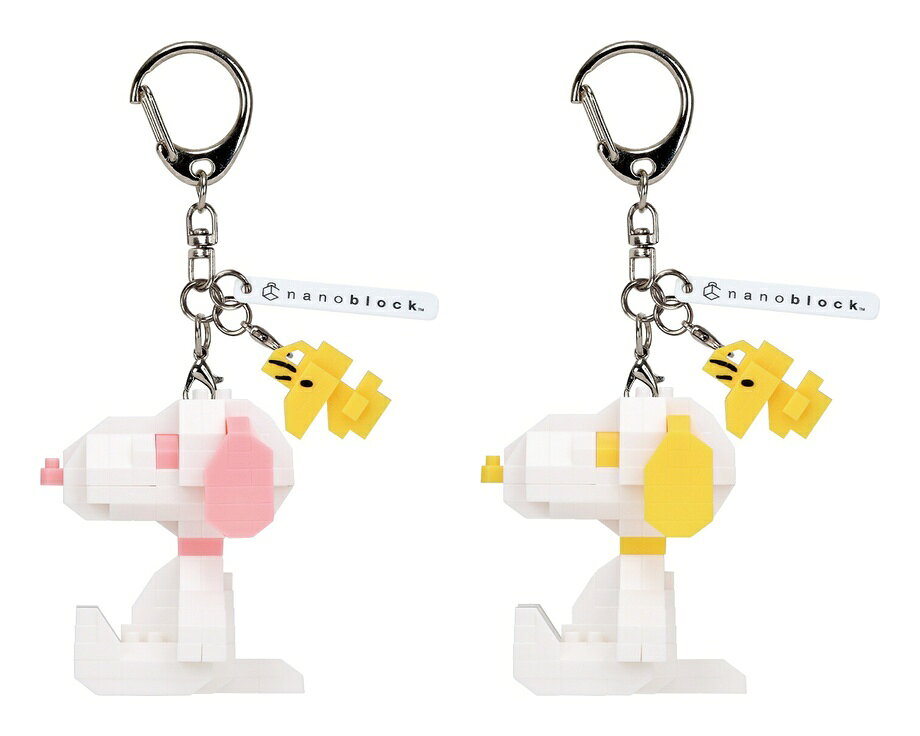 n-fig ピーナッツ スヌーピー 2種（ピンク + イエロー）