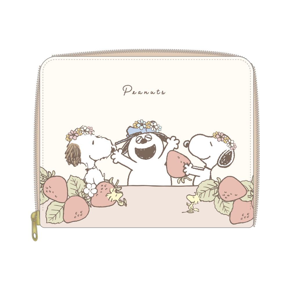 スヌーピーコンパクトマルチポーチき...