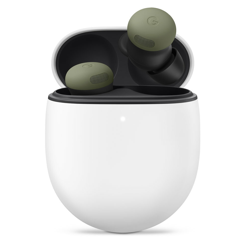 次世代のサウンド体験を。
Google Pixel Buds Pro 2 は、イヤホンの装着感をさらに高めたデザインで、耳にぴったりフィット。初の Google Tensor チップを組み込んだ、Google の AI を搭載したイヤホンです。 


臨場感あふれるプレミアムなサウンド。
Google Pixel Buds Pro 2 は 11 mm 大口径ドライバを搭載し、パワフルな低音を実現。また、新開発の高周波チャンバーで滑らかな高音域を楽しめます。さらにヘッド トラッキング付き空間オーディオで、音に包まれるような体験を生み出します1。

1 Google Pixel Tablet、および A シリーズを除く Google Pixel 6 以降でのみご利用いただけます（それぞれ別売り）。対応するアプリとコンテンツが必要です。詳しくは g.co/pixelbudspro/help をご覧ください。 


Google Tensor チップを搭載した初のイヤホン。
Google の AI を支えるために設計された Google Tensor A1 オーディオ チップ。音速の 90 倍の速さで音声を処理し、ユーザーのあらゆる環境に適応できます。また、ノイズを従来の約 2 倍ブロックします1。

1 Google Pixel Buds Pro（第 1 世代）との比較です。中間周波数範囲（400 Hz〜2 kHz）に基づきます。


イヤホンの装着感をさらに高めたデザイン。
Google Pixel Buds Pro 2 は 4,500 万件以上の多種多様な耳の形のデータを基に設計されています。小型で軽量、一日中装着していても快適です。 


聞きたい音だけが聞こえる。
Silent Seal&trade; 2.0 を使用したアクティブ ノイズ キャンセリングが 1 秒あたり最大 300 万倍の速さでユーザーの環境に適応。外部の雑音をこれまでより最大 2 倍ブロックします1。

1 Google Pixel Buds Pro（第 1 世代）との比較です。中間周波数範囲（400 Hz〜2 kHz）に基づきます。


Google Pixel のためのイヤホン。
Google Pixel Buds Pro 2 は他の Google Pixel デバイスと緊密に連携。クリア音声通話1、「デバイスを探す」2、シームレス切り替え2など便利な機能が満載で、あらゆる Google Pixel デバイスに最適なイヤホンです。

1 Google Pixel 7 以降が必要です。通話品質は、電波強度や環境、ネットワーク トラフィックなど、さまざまな要因に左右されます。実際の通話品質は使用状況によって異なります。
2 対応デバイス（別売り）と Google Pixel Buds Pro 2 を事前にペア設定しておく必要があります。



Google、Pixel、Pixel Watch、G ロゴ、Fitbit、Android、および関連するロゴやマークは Google LLC の商標です。








Google Pixel Buds Pro 2 の技術仕様

仕様カテゴリ Google Pixel Buds Pro 2
互換性要件 Bluetooth&reg; 4.0 以降に対応した Android および iOS デバイス、タブレット、ノートパソコンなどとのペア設定が可能。

すべての機能を利用するための要件:
● Google アカウント
● Android 6.0 以降を搭載したコンパニオン スマートフォン
● インターネット接続
OS とハードウェアの最小要件については、g.co/pixelbuds/help をご覧ください。

防滴および防水性能1
イヤホン: IP54
ケース: IPX4

通信方式
左右の各イヤホン:
● Bluetooth 5.4
○ LE Audio
○ スーパー ワイドバンド

プロセッサ 左右の各イヤホン:
● Google Tensor A1

オーディオ
左右の各イヤホン:
● ハイレゾ サウンド（24 ビット / 96 kHz Opus HD コーデック）
● 専用の 11 mm ダイナミック スピーカー ドライバ搭載
● Silent Seal&trade; 2.0 を使用したアクティブ ノイズ キャンセリング
● 外部音取り込みモード
● 圧力自動調整
● 会話検知機能

ケース:
● 着信音を鳴らしてデバイスを探す

音声
左右の各イヤホン:
● Bluetooth スーパー ワイドバンド2
● クリア音声通話3
● 音声加速度計
● 風の音を軽減するメッシュカバー

センサー
左右の各イヤホン:
● 3 つのマイク
● 音楽、通話、音声アシストの操作に対応した静電容量方式タッチセンサー（タップとスワイプ）
● IR 近接センサーによりイヤホンの着脱を検知し、自動で再生 / 一時停止
● 加速度計とジャイロスコープによるモーション検出

ケース:
● ケース開閉検出用のホール効果センサー

充電
充電ケース:
● USB-C&reg; 対応充電ポート
● Qi 認証済みワイヤレス充電

バッテリー
● アクティブ ノイズ キャンセリングがオフの場合、音楽再生可能時間はイヤホンのみで最長 12 時間、充電ケース併用時は合計で最長 48 時間です4。
● アクティブ ノイズ キャンセリングがオンの場合、音楽再生可能時間はイヤホンのみで最長 8 時間、充電ケース併用時は合計で最長 30 時間です4。
● アクティブ ノイズ キャンセリングがオフの場合、充電ケースにイヤホンを入れて 5 分間充電すると、最長 1.5 時間の音楽再生が可能です4。

色
● Porcelain
● Hazel
● Peony
● Olive
● Moonstone

サイズ
左右の各イヤホン（M サイズのイヤーチップ使用時）:
22.74 mm x 23.08 mm x 17.03 mm

充電ケース:
25.0 mm x 49.9 mm x 63.3 mm

重量
左右の各イヤホン:
4.7 g（M サイズのイヤーチップ使用時）

充電ケース:
65.0 g（イヤホンを含む）

同梱品
● イヤホン
● ワイヤレス充電ケース
● 4 サイズのイヤーチップ: XS、S、M、L（M サイズはイヤホンに装着済み）
● クイック スタートガイド

Google、Pixel、Android および関連するロゴやマークは Google LLC の商標です。USB-C&reg; は USB Implementers Forum の登録商標です。Bluetooth&reg; の文字商標は Bluetooth SIG, Inc. が所有する登録商標です。iOS は米国ならびにその他の国における Cisco の商標または登録商標であり、同社の許可を得て使用しています。

サステナビリティ
● リサイクル素材を 24% 以上使用5
● イヤホンと充電ケースのマグネットにリサイクル素材のレアメタルを使用6
● 100% プラスチック フリーの梱包材7


1 Google Pixel Buds Pro 2 は工場出荷時点で IEC 規格 60529 の IP54 の防水および防塵性能、ケースは IPX4 の防水および防塵性能を満たすよう設計されていますが、完全な防水または防塵ではありません。防水および防塵性能は永久的には持続せず、時間の経過に伴い、通常の使用による摩耗、デバイスの修理、分解、損傷によって徐々に低下または消失します。デバイスの耐落下性能は完全なものではありません。デバイスを落下させると、防水、防塵性能が失われる場合があります。落下、液体、その他の外的な衝撃による損傷は保証の対象外となります。Google Pixel Buds Pro 2 やケースが濡れた場合は乾かしてください。
2 Google Pixel 8 以降が必要です。
3 Google Pixel 7 以降が必要です。ご利用の可否と通話の品質は環境、ネットワーク状態など、さまざまな要因に左右されます。実際の結果は使用状況によって異なります。
4 音楽再生時間は、他の機能を無効にした状態でフル充電された Google Pixel Buds Pro 2 とケースを使用し、生産開始前のハードウェアとソフトウェア上で音楽を再生して測定した概算値です。ケースは、Google Pixel Buds Pro 2 を再充電するために使用されました。充電時間は概算値です。他の機能を使用するとバッテリー駆動時間は短くなります。バッテリー駆動時間は、デバイス、有効にした機能、使用状況、環境など、さまざまな要因に左右されます。実際のバッテリー駆動時間はこれより短くなる可能性があります。
5 製品の重量に基づきます。イヤホン本体とケースを含みます。
6 リサイクル素材のレアメタルは、マグネットの総重量の 20% 以上です。スピーカーのマグネットは含まれません。
7 Google からの発送時における梱包材の重量に基づきます（接着剤と必須のプラスチック製ステッカーは除外）。一部の販売パートナーからの要望に応じるために、梱包のバリエーションによってはステッカーやセキュリティ タグが使用され、プラスチックが含まれている場合があります。
8 LE Audio への対応は Google Pixel Buds Pro 2 のハードウェアに基づきます。LE Audio を使用するには、ペア設定した対応デバイスで提供されているソフトウェアも必要です。詳しくは g.co/pixelbudspro/help をご確認ください。